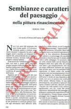 TOSI Sergio - Sembianze e