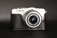 Borsa mezza fotocamera in vera