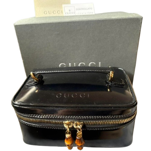 Gucci borsa vanity pelle - borsa,