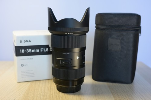 Sigma 35mm dc hsm art - f/1.8,