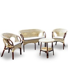 Salotto Mandolino in vimini