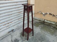 ANTICA COLONNA LIBERTY COMPLETAMENTE IN LEGNO MASSELLO DI ALTA QUALITÀ