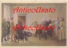 Cartolina XXI ANNUALE CONVEGNO DI PESCHIERA 1938 Illustrata TORDI Vintage d'epoc