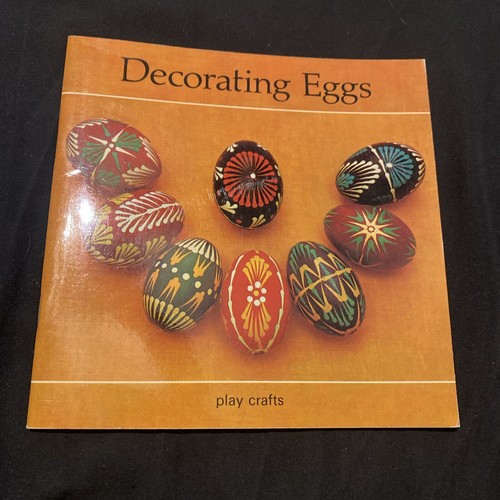 Decorating eggs vintage - decorating, book