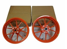 Uso per bici da corsa KTM RC 390 cerchio ruota anteriore e posteriore arancione