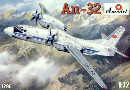 Antonov 32 amodel - 1/72,