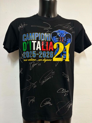 Shirt nera scudetto - t-shirt,