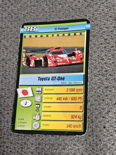 Toyota one scheda - toyota, gt