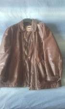 Giubbino Giacca in Pelle Vera