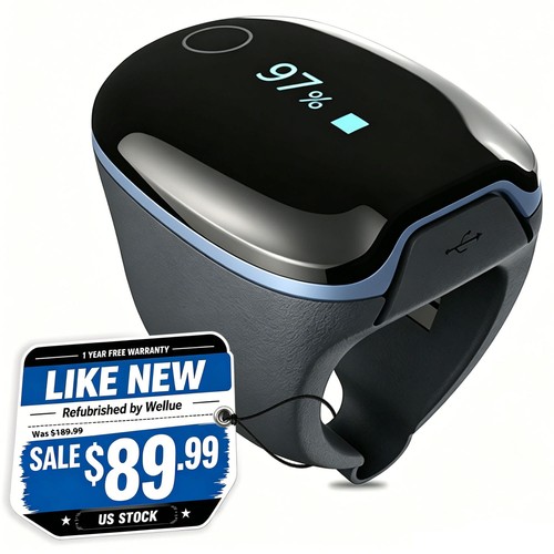 Pulsossimetro wellue ring - o2,