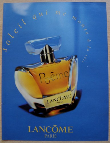 Publicité papier parfum - papier,