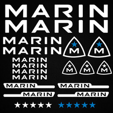 Marin mountain bike decalcomanie telaio adesivi forcella bmx mtb adesivo vinile ORACAL