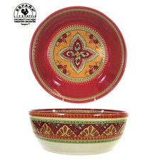 Tavoli ESPANA - TANGIER 11" grande servizio ciotola 4Qt rosso arancio verde