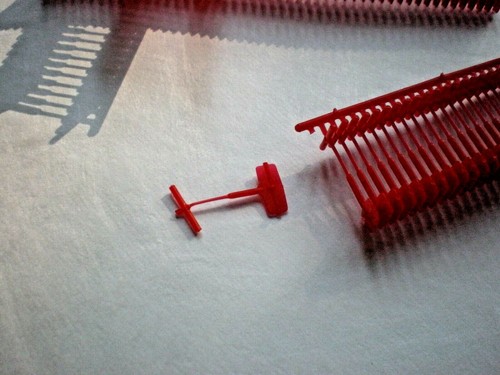 Pollici red barb - red,