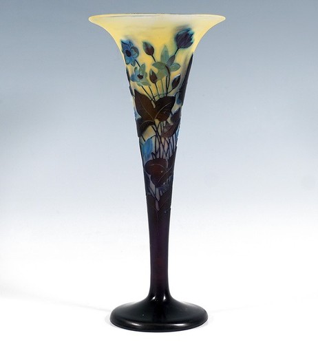 Emile galle vase jugendstil - vase, in