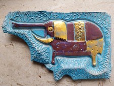 Pannello  In Ceramica Di GIACOMO ONESTINI. 