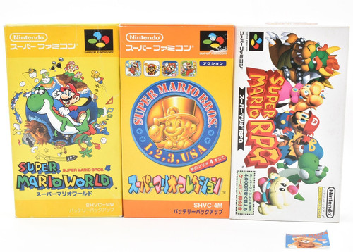 Lotto nintendo super famicom - super,