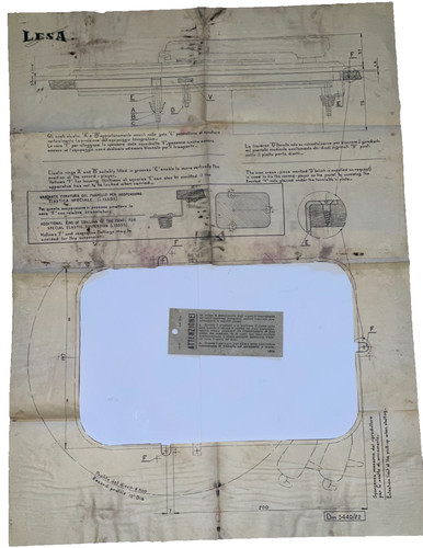 Schema tecnico originale - , lesa