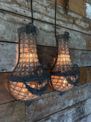 Coppia lampadari parete - lampadari, da