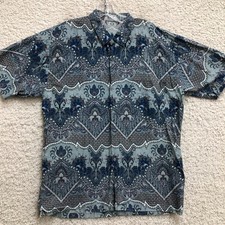 Camicia VINTAGE Batik Bali con