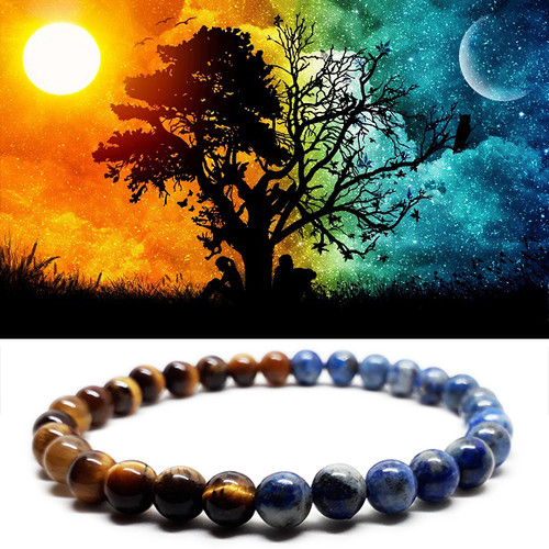 Bracciale con pietre - bracciale, naturali
