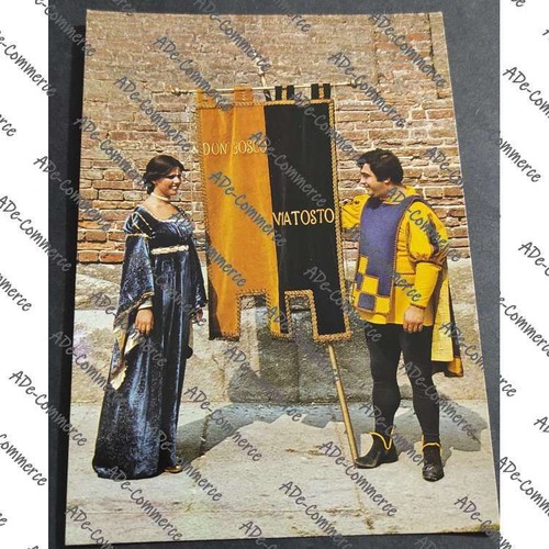 Cartolina rioni del palio di - cartolina,