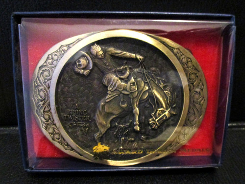 Fibbia per cintura ottone - fibbia,