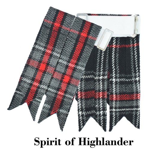 Fascette per kilt tartan - fascette,