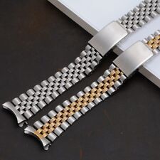 Bracciale jubilee tipo Rolex 20mm acciaio pieno chiusura a Z cinturino