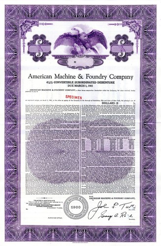 American machine and - american, foundry
