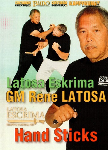Latosa eskrima hand - sticks, dvd