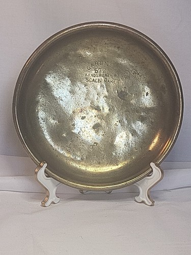 Piastra ottone scala gardner - scala,