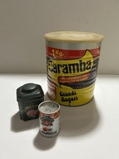 3 BARATTOLI IN LATTA SOLO DECORATIVI