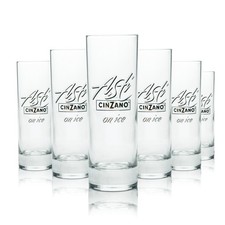 6 bicchieri Asti Cinzano 0,1 l