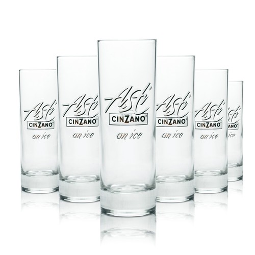 Bicchieri asti cinzano 1 - 0,1, l