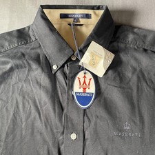 Camicia Maserati Uomo XL Nera