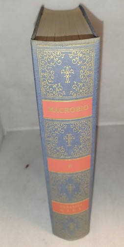 Macrobio saturnali classici - i,