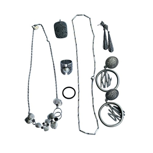 Vintage jewelry signed lot - signed, of