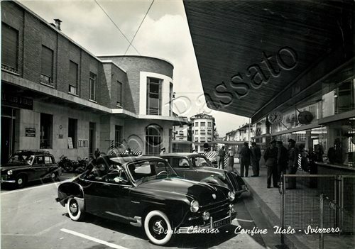 Cartolina ponte chiasso - cartolina,