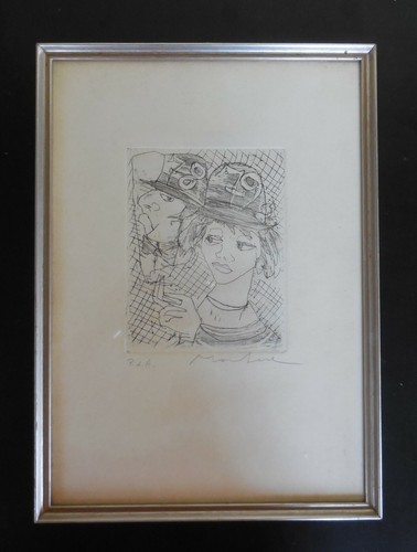 Quadro acquaforte prova - quadro,