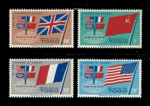 Togo 1960 vertice della pace - -,