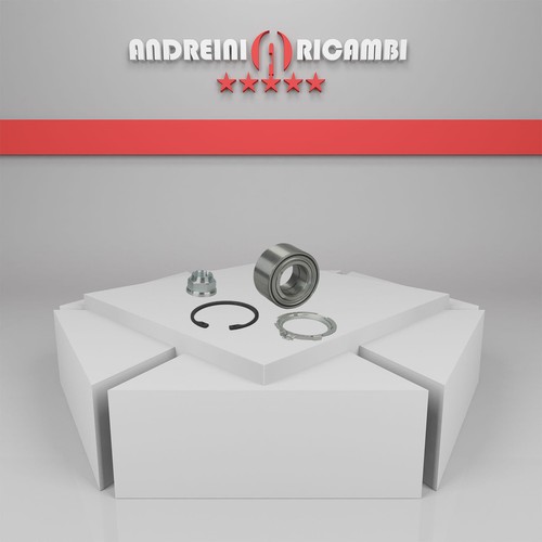 Kit cuscinetto ruota anteriore - kit,