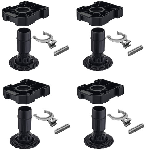 Base piedini piede - 4x, basso