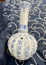 Pipa acqua fumo 12" grande blu