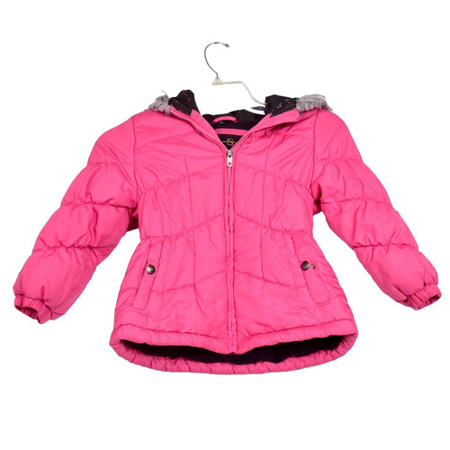 Cappotto imbottito rosa