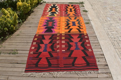 Tappeto turco vintage - , kilim