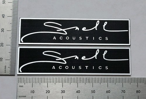 Snell acoustics speaker badge - snell,