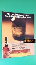 Pubblicità 1975 - FLORIO Brandy mediterraneo - Advertising Pubblicité ITALY