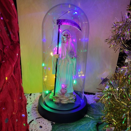 Statua santa muerte bianca - santa,