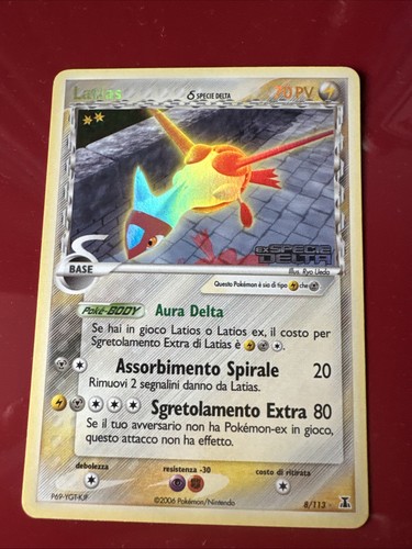 Pokemon latias 113 carte - pokemon, 8/113